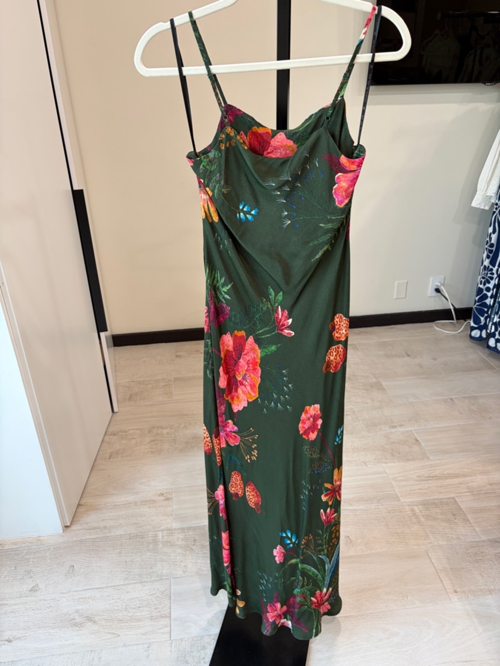 FARM RIO green Leopard Flowers Dress - Picture 10 of 14